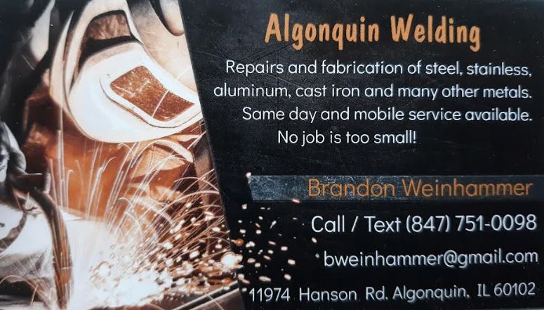 Algonquin welding